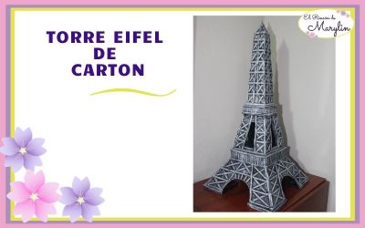 Como hacer Caja Joyero Torre Eiffel Hecha Con Carton Y Papel  DIY. El Rincon de …