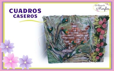 CUADRO casero ENTELADO