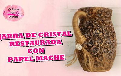 Manualidades Recicladas Con PAPEL MACHE