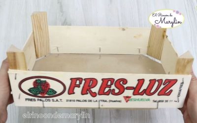 Como reciclar cajas de fruta