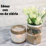 ideas faciles con frascos de vidrio