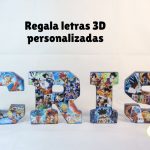 Como hacer letras 3D personalizadas