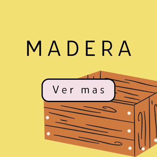 MADERA manualidades con material reciclado