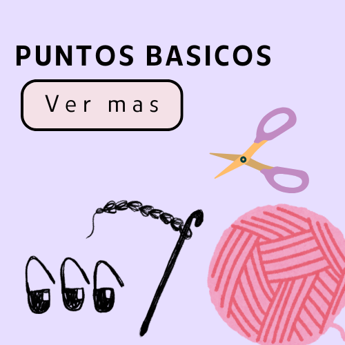 puntos basicos de crochet