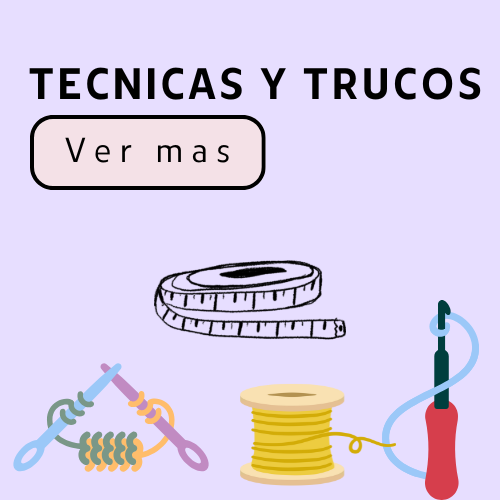 tecnicas de ganchillo