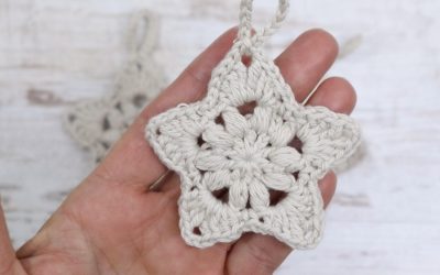 Estrella de crochet paso a paso | Cómo tejer una estrella fácil