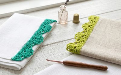 Puntilla de Abanicos Hermosa y Rápida: Patrón Paso a Paso